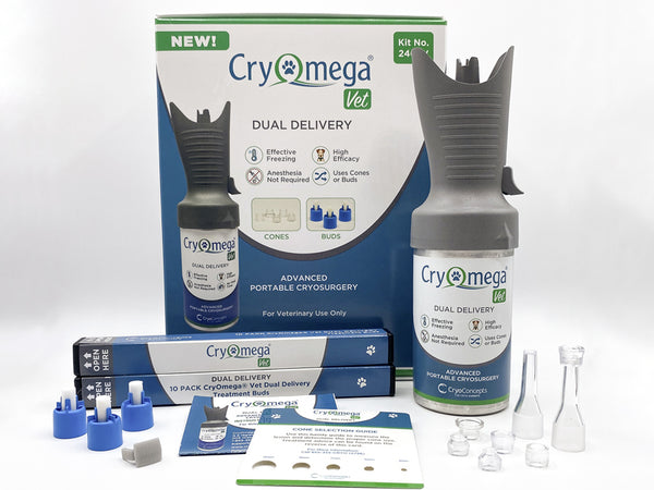 Kit Criochirurgico Cryomega VET Dual Delivery