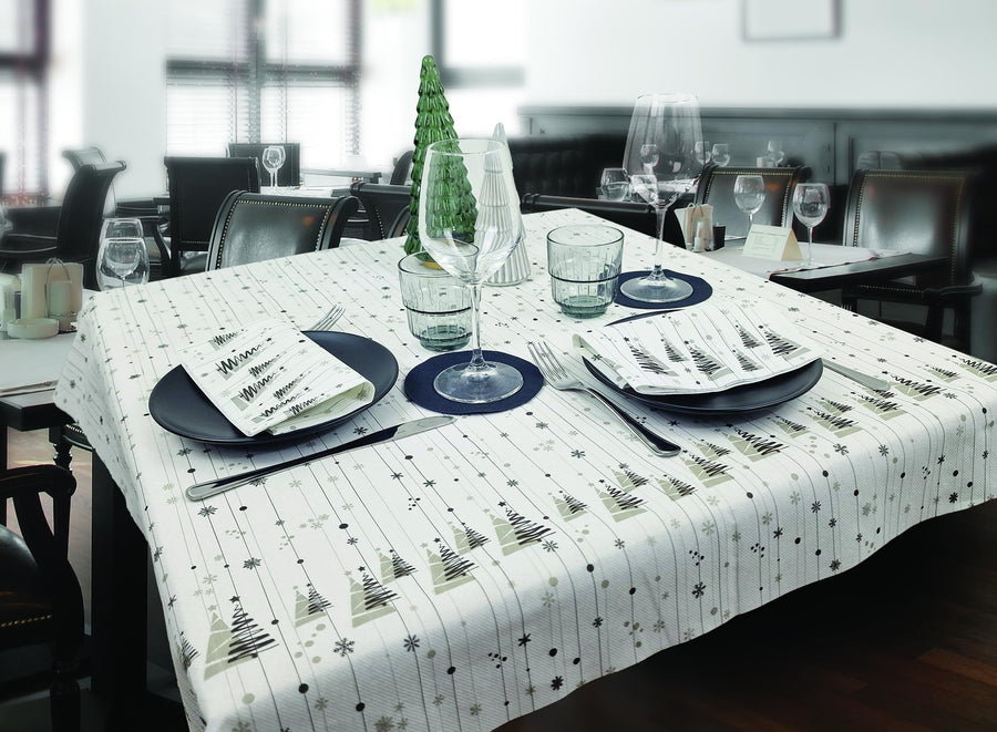 Tovaglie Airlaid 100x100 cm Effetto Tessuto (25 Pezzi) – Monouso Eleganti per Hotel, Ristoranti e Catering – Made in Italy