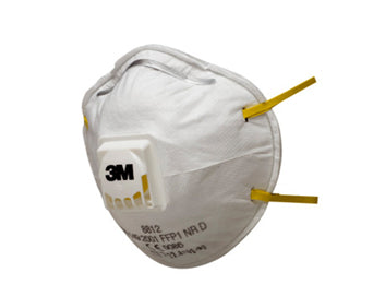 3M 8812 respiratore FFP1 con valvola - cartone da 240 pezzi