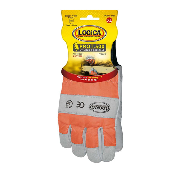 Guanti motosega PROT.500 — foto ufficiale Logica Professional