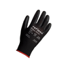 Guanti supportati in poliuretano neri | 100 paia – Reflexx PU131 | Gef Medica