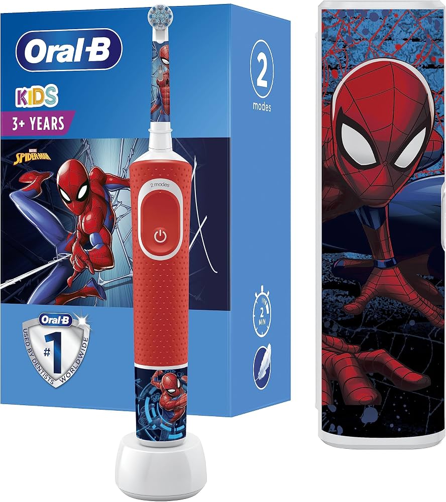 Oral Care Kids Spazzolino Baby Elettrico 4+spiderman – Cartone 6 pz