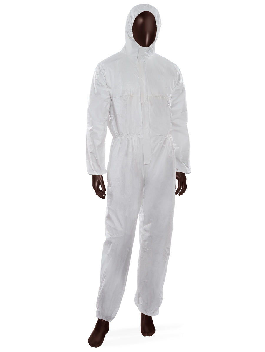 Tuta monouso B-Tex Microlight Ajsia laminato leggero 55g DPI III - cod. A09100 - cartone 50 pz