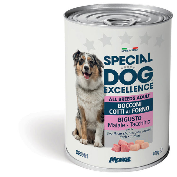 Monge Monge Special Dog Exc.Bocc 400Gr.Maiale&Tacchino
