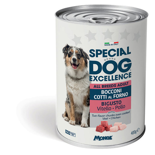 Monge Monge Special Dog Exc.Bocc 400Gr.Pollo&Vitello