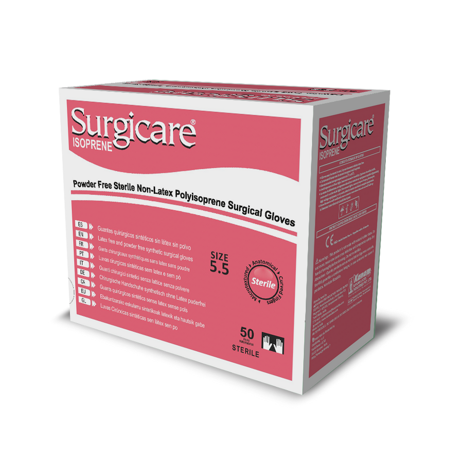 Gardening Guanti Chirurgici Sterili in Polyisoprene CHPOLY - Cartone 200 paia