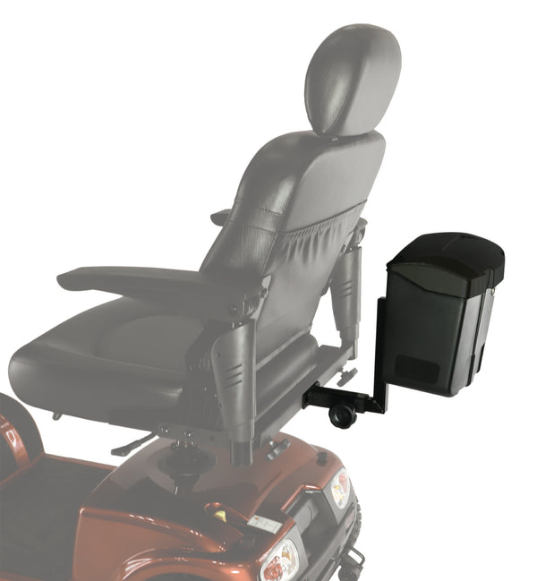 Bauletto posteriore per scooter, dettaglio