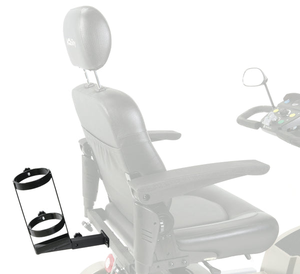 Porta bombola ossigeno per scooter, dettaglio