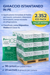 Ghiaccio Istantaneo Monouso PE - Dispositivo Medico Classe IIa - Pallet 98 Cartoni (2.352 Ice Pack)