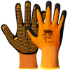 Guanti Nylon Puntinati VAM Dot Mix NM-DMN/O - Arancione 240mm - Cartone 120 Paia