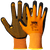 Guanti Nylon Puntinati VAM Dot Mix NM-DMN/O - Arancione 240mm - Cartone 120 Paia