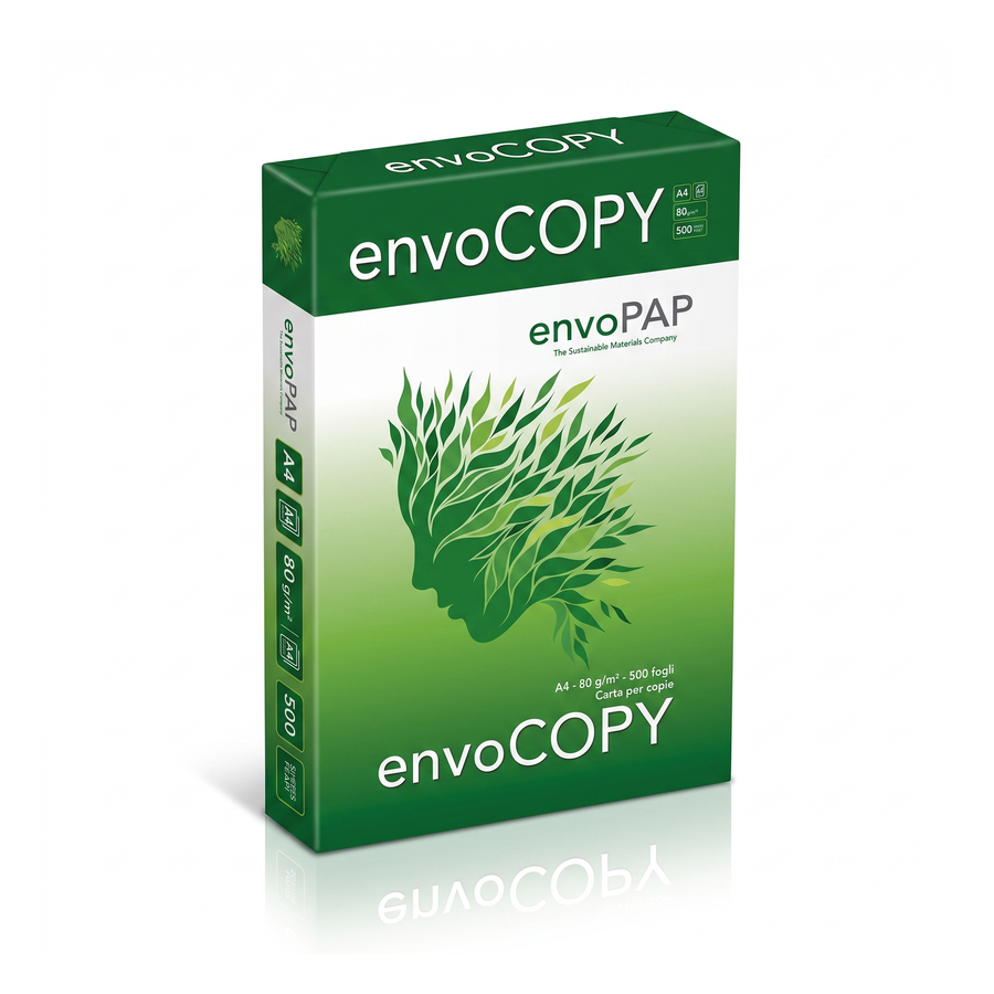 envoCOPY carta A4 80 g/m2 - 1 risma da 500 fogli