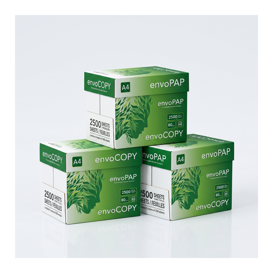 envoCOPY carta A4 80 g/m2 - 3 cartoni 15 risme