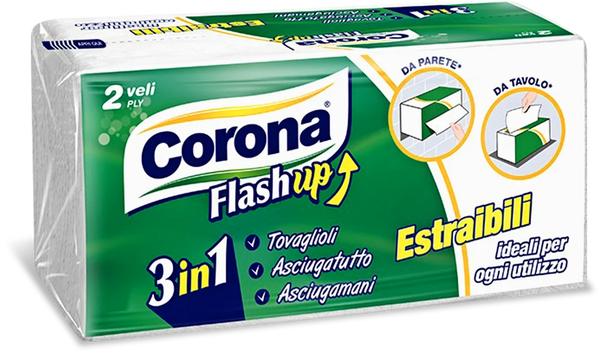 Corona Tov /Asciug /Asciugamani Flash Up