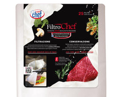 Crown Chef Filtrochef – panni filtrazione monouso per preparazioni alimentari — cartone 100 pz
