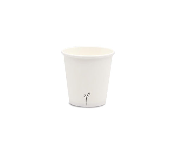 Bicchiere carta caffè 80 ml Bianco