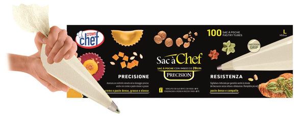 Crown Chef sac a poche monouso per pasticceria e cucina professionale