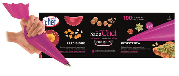 Crown Chef sac a poche monouso per pasticceria e cucina professionale