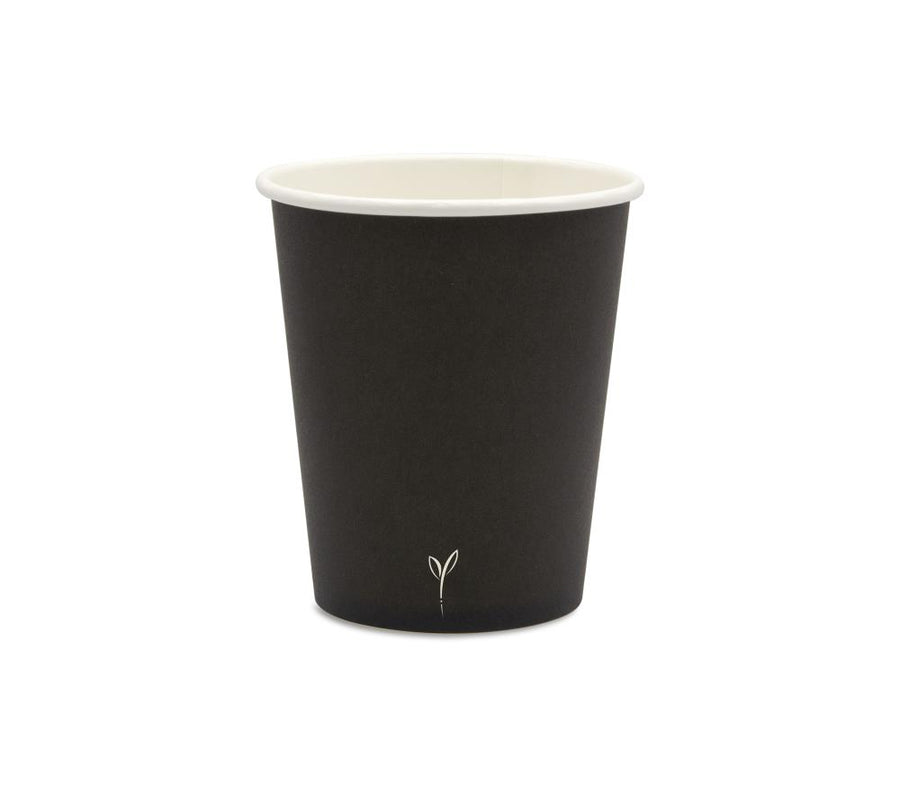 Bicchiere carta bevande 250 ml Nero