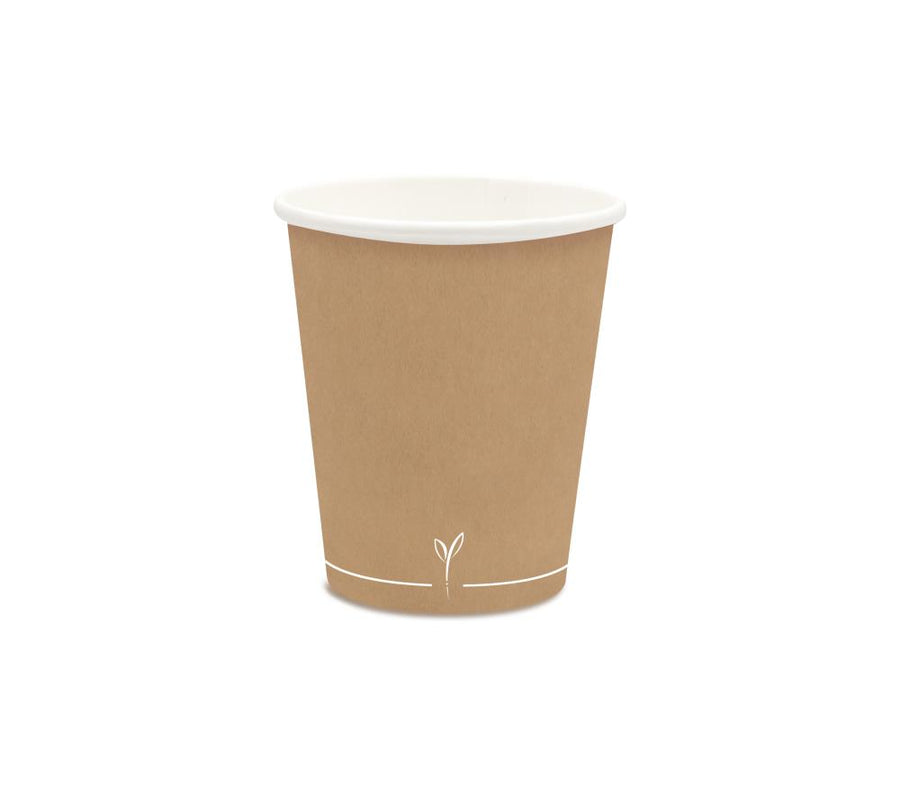 Bicchiere carta bevande 200 ml Avana