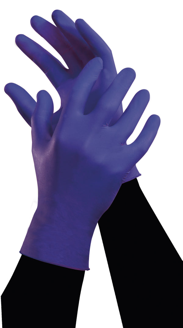 Confezione guanti monouso in nitrile Ajsia Tenax blu cobalto 10 box da 200 pezzi