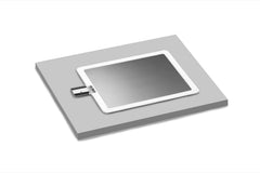 PIASTRA NEUTRA GRANDE FLESSIBILE 250X200 MM
