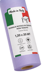 Rotolo Tovaglia TNT 1,2x20 m Monouso Professionale – Idrorepellente, Resistente, Spunbond 50 g/m² – Certificato Oeko-Tex® – Made in Italy per Hotel, Ristoranti e Catering