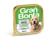 Monge Gran Bonta'Cane Pate' 300Gr Tacchino&Coniglio — Cartone intero da 18 confezioni · Cartone da 18 pz