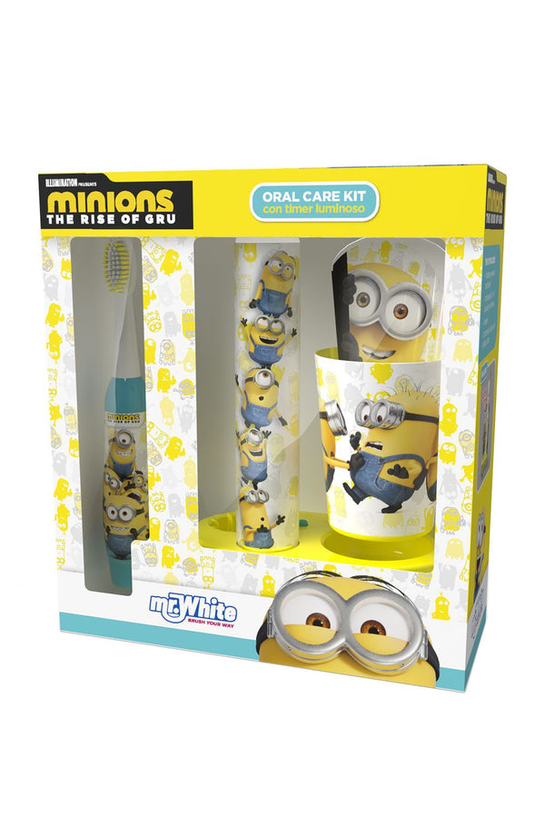Oral Care Kids Confezione Oral Minions Spazzolino Elettr /dent /bicch