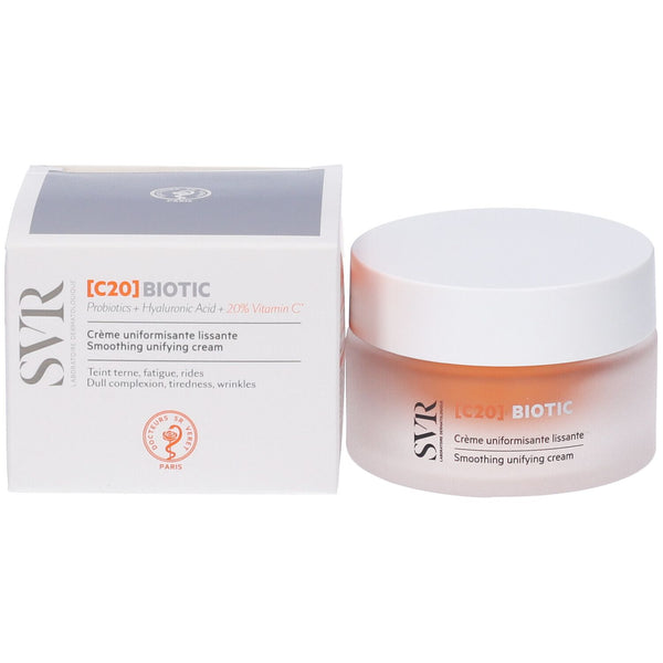 SVR C20 Biotic Rechargeable 50 ml – Crema Rigenerante Illuminante con Vitamina C e Probiotici