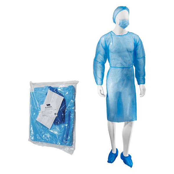 Kit visitatore monouso VAM blu