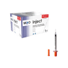 M+D INJECT INSULINA Siringa Monouso da Insulina 1ml con Ago Fisso 29G - Sterile