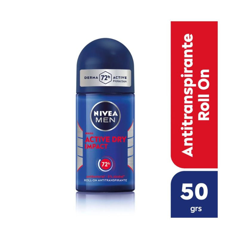 Nivea Roll-on 25ml For-men Dry Impact – Cartone 12 pz