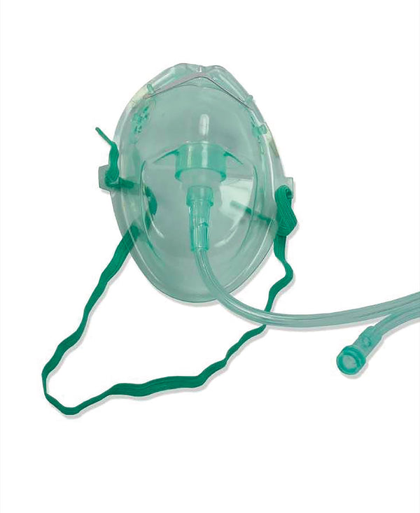Maschera Ossigeno Semplice con Tubo Adulti