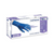 Guanti in Lattice ad Alta Resistenza, Senza Polvere - 18,5 gr Blu - Conf 50 Pezzi - Taglie XS-S-M-L-XL