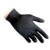 Guanti in Lattice senza Polvere Gr. 6.2, 100 Pezzi, Nero, Taglie S M L XL