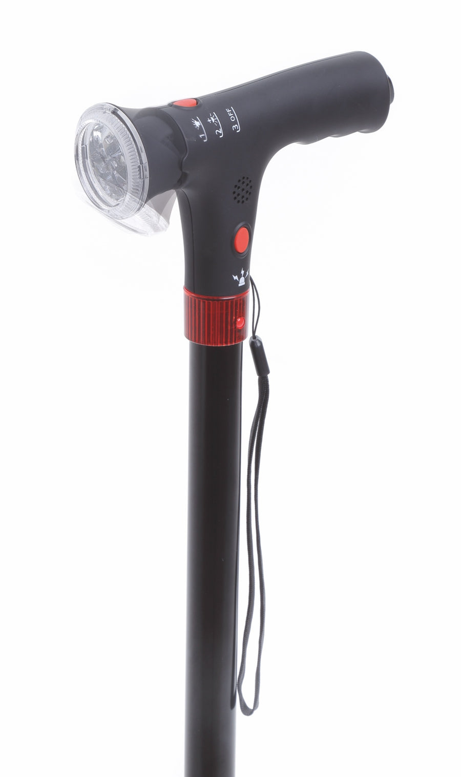 Bastone Alluminio con Luce e Avviso Acu - GEF Medica