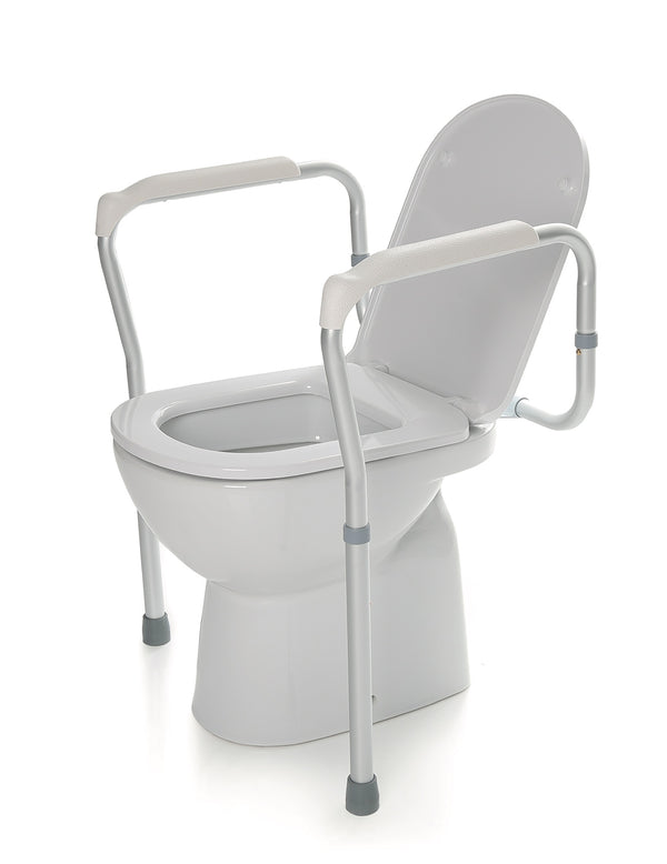 Struttura stabilizzante in alluminio regolabile per WC