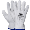 Guanti Pelle Crosta Bovina VAM Rider Skin FE003S - Bianco 240mm - Cartone 100 Paia