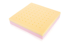 Cuscino Schiuma Viscoelastica 40X40X7Cm