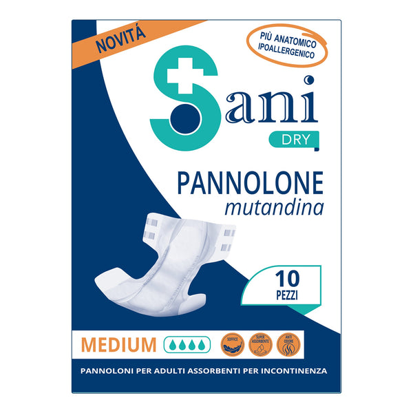 Sanidry Pannoloni Incontinenza Mis Media