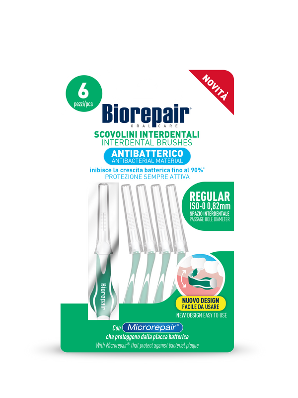 Biorepair scovolini interdentali Regular, confezione da 6 pezzi