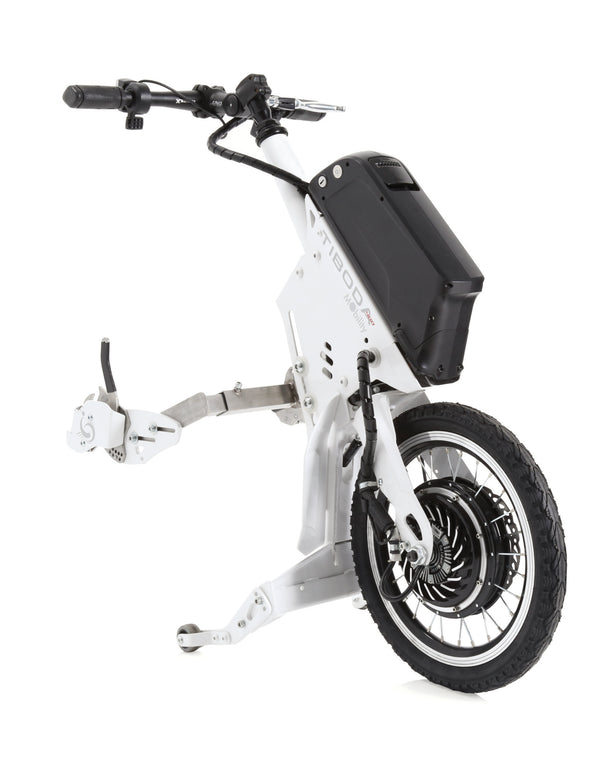 Propulsore anteriore per carrozzine 400W 48V, vista laterale