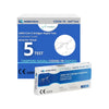 gef + medica - 5 Tamponi Rapidi Nasali - Tampone per Nuove Varianti 2024 - Sensibilità 100% a carica virale alta, Certificati per Uso Domestico