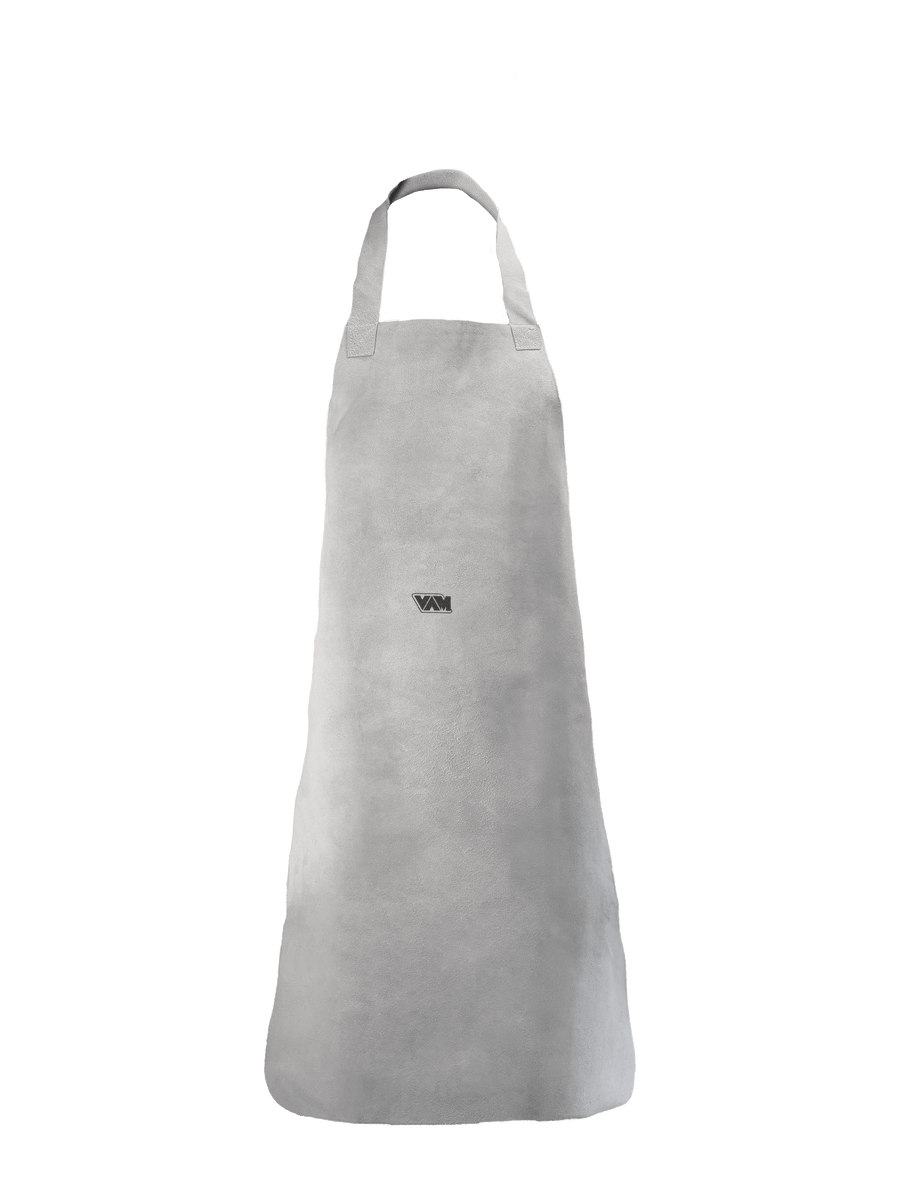Grembiule Saldatore Pelle Crosta Bovina VAM Weld Split Apron Natural FEWA002 - Bianco/Naturale - Cartone 50 Pezzi