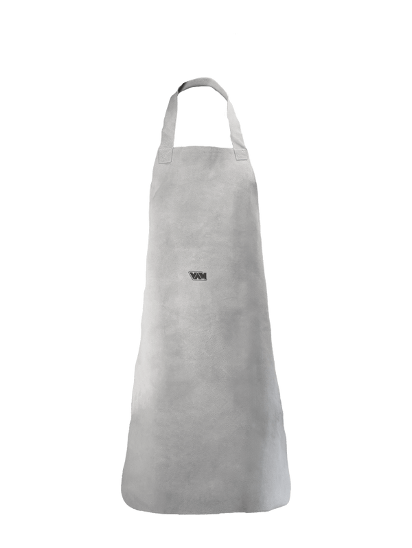 Grembiule Saldatore Pelle Crosta Bovina VAM Weld Split Apron Natural FEWA002 - Bianco/Naturale - Cartone 50 Pezzi