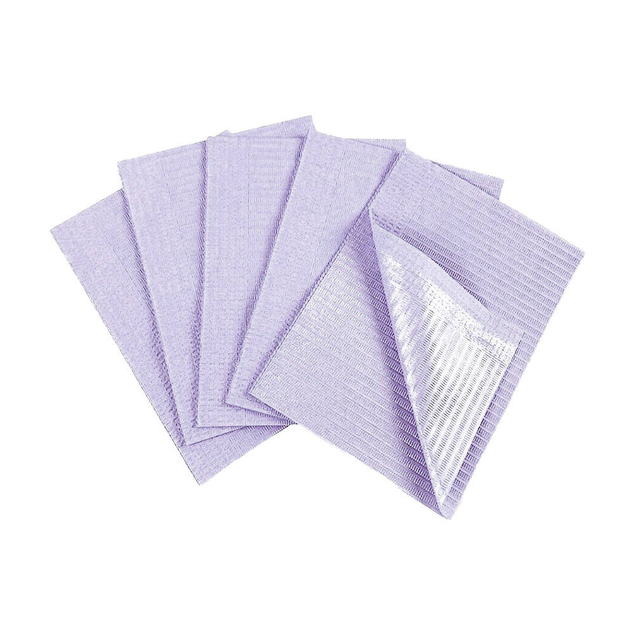 Bavaglio/tovagliolo per dentisti monouso impermeabile 33x45cm - non sterile - cartone 500 pz