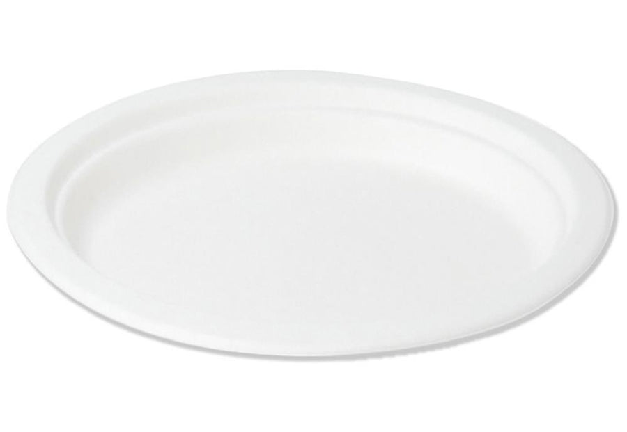 Piatto Ovale sagra compostabile in polpa di cellulosa 32x25,5 cm