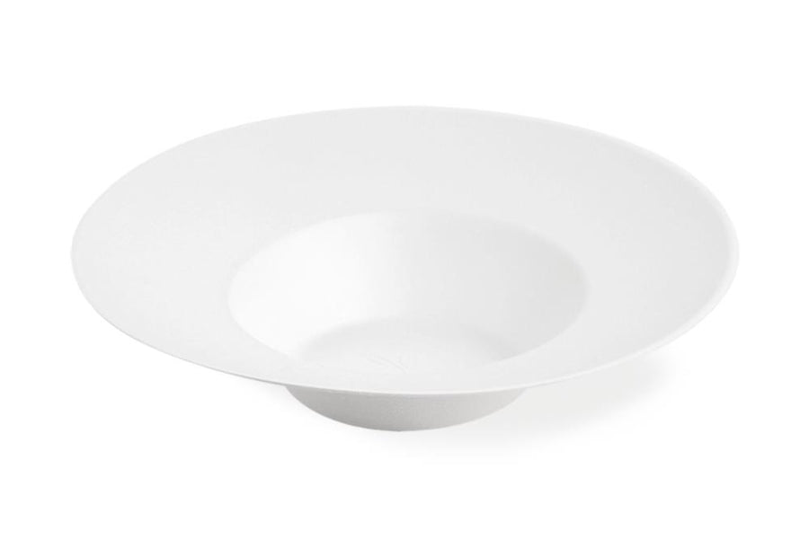 Piatto Fondo cappello del prete compostabile in polpa di cellulosa 400 ml