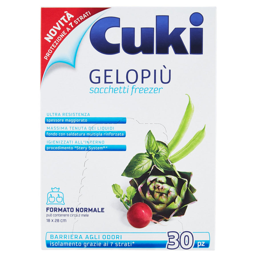 Cuki Gelo Sacchetti Freezer 30 pz piccoli